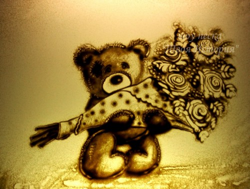 Признание в любви или поздравления из песка, шоу песка, песочное шоу, поздравление, песочный ролик Признание в любви или поздравления из песка, шоу песка, песочное шоу, поздравление, песочный ролик